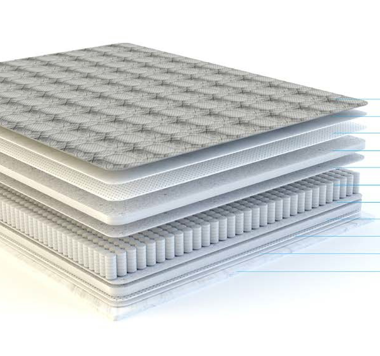 Saltea Pocket Spring pentru adulți (100 kg)